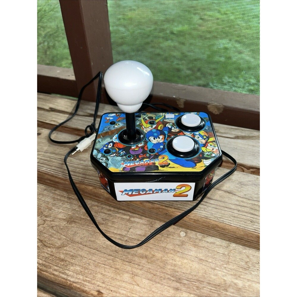Capcom Mega Man 2 Retro Plug & Play TV Arcade Video Game Joystick, Tested